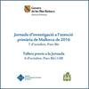 Jornada d'investigació a l'atenció primària de Mallorca de 2016