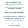 Lectura tesi doctoral Adrián Rodríguez Rodríguez