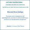 Lectura tesis Marcelo Pérez Gallego en la UIB